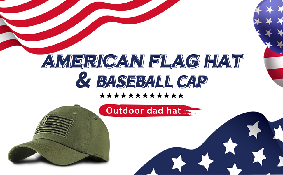 American Flag Hats 