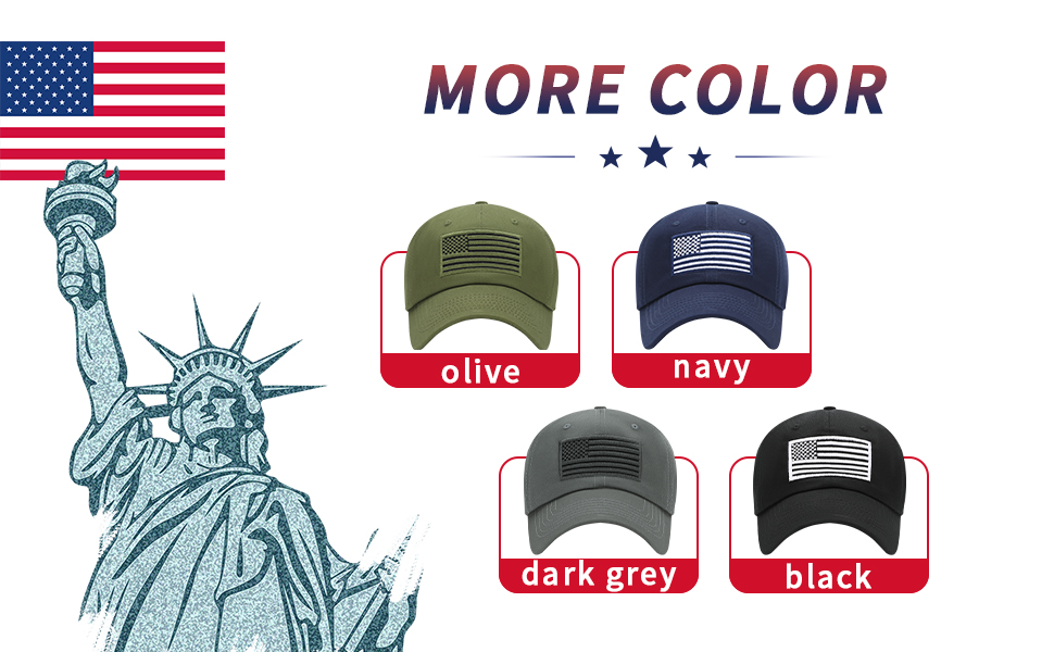 American Flag Hats 