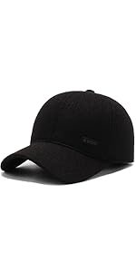 Winter Baseball Cap with Earflaps