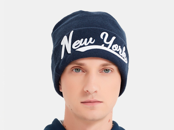 new york beanie unisex front