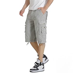 DGWZ Mens cargo shorts