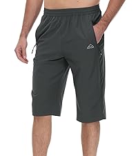 mens capri shorts