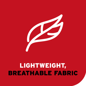 lightweight breathable fabric icon