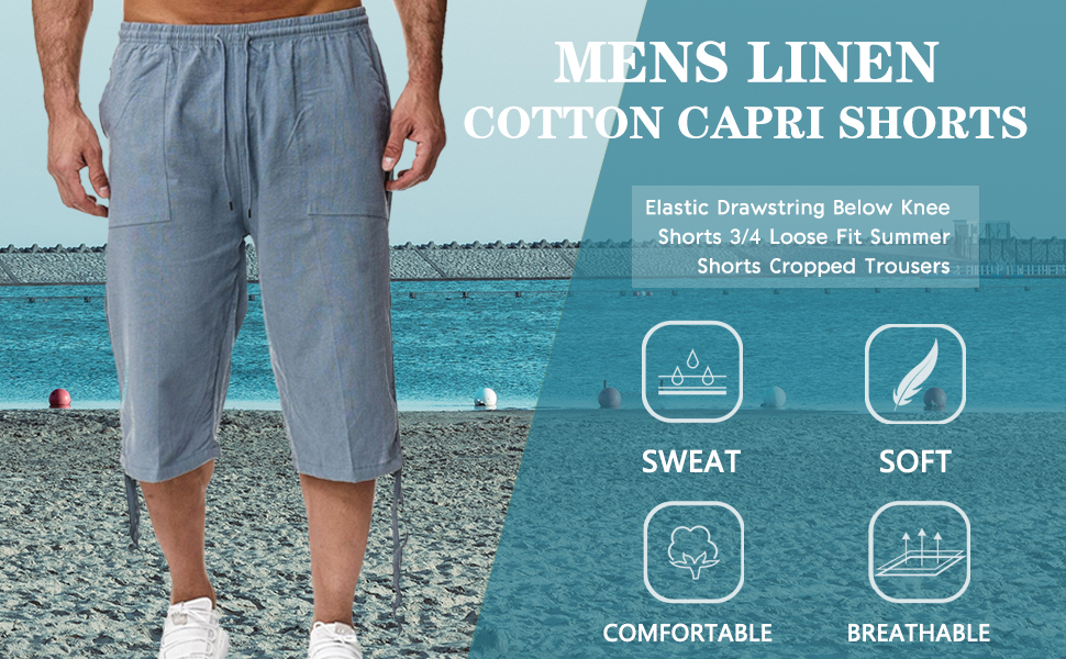 Men''s capri shorts