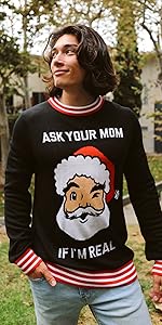 Lifestyle photo mens christmas sweater