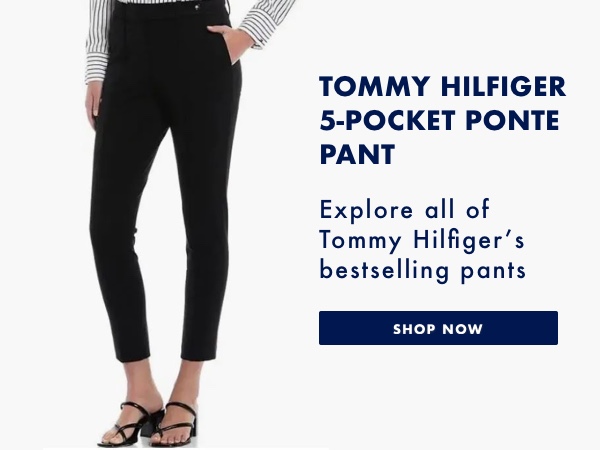 Tommy Hilfiger Ponte Pant