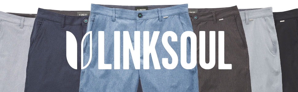 Linksoul Boardwalker AC Shorts feature a perforated fabric that adds subtle texture.