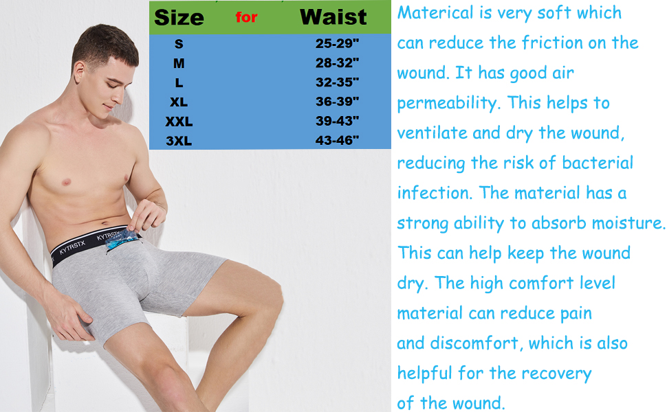 Vasectomy Ice Pack for Men, Vasectomy Gift for Men with 2 Custom Fit Ice Packs