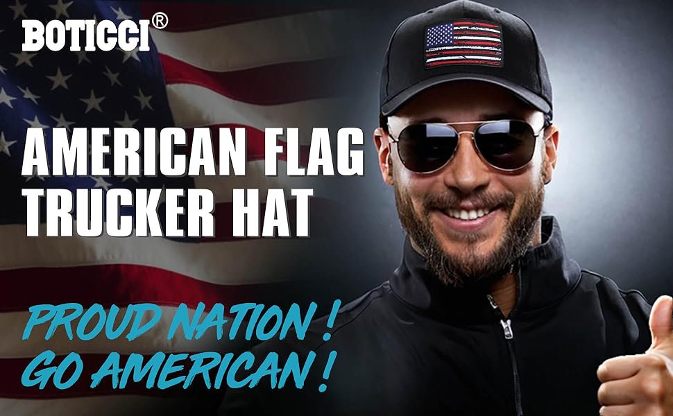 American Flag Hat for men