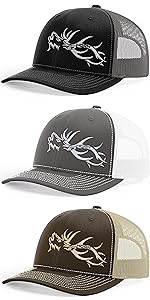 Horn Gear Trucker Hat.  Elk Edition.  Richardson 112.