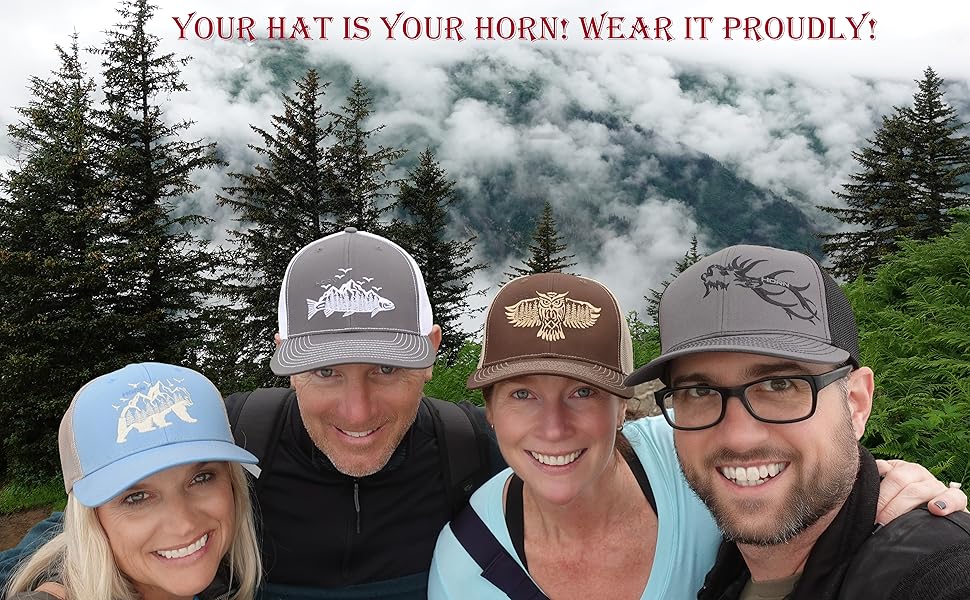 FRIENDS WITH TRUCKER HATS