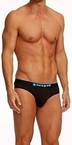 Papi Mens 3-Pack Premium Performance Cotton Stretch Brief