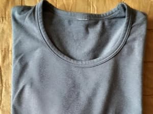 LAPASA camiseta para invierno hombre frio extremo gris cuello redondo warm men thermal top