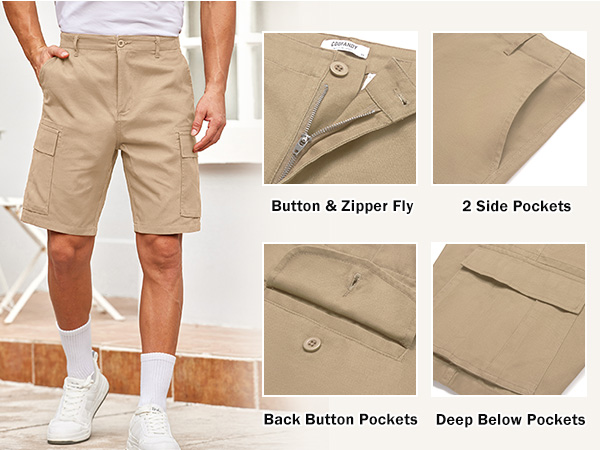 mens cargo shorts