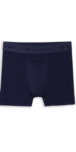 Terramar Men''s SilkSkins Light 4" Inseam Trunks with Fly, Navy, X-Large