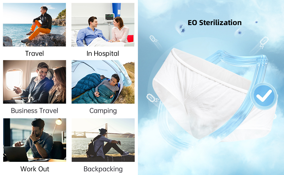 Men''s Disposable Nonwoven Underwear