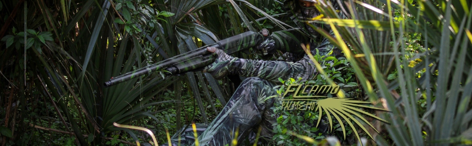 FL Camo palmetto hide and shoot