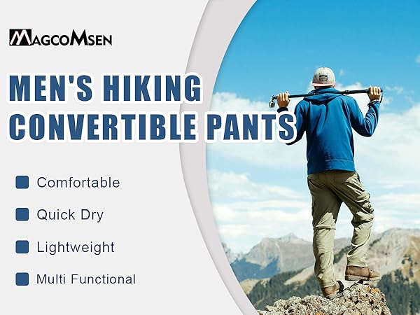 mens hiking convertible pants