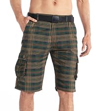 plaid shorts for men