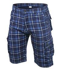 plaid shorts for men