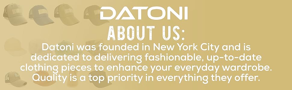 Datoni Is dedicated to delivering fashionable, up to date high quality clothing