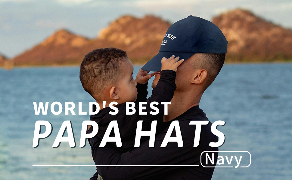 World''s Best Papa Hats