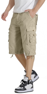 mens khaki shorts 