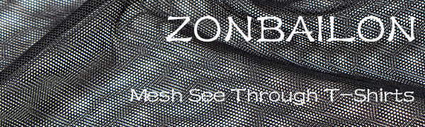 ZonBaiLon Mesh Men T-Shirts