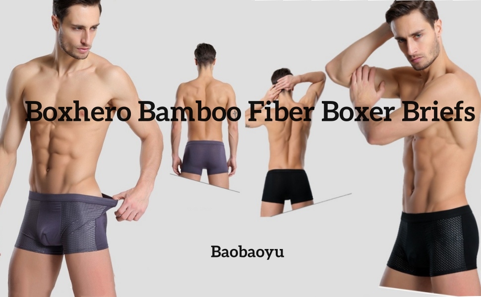 Boxhero Bamboo Fiber Boxer Briefs