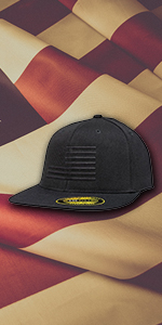 blackout flag flatbill hat