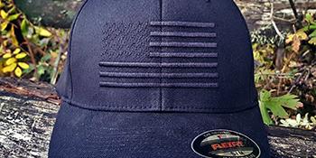 The Blackout Flexfit USA Flag Hat