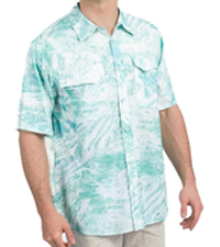 Realtree Aspect Teal Vented Shirt