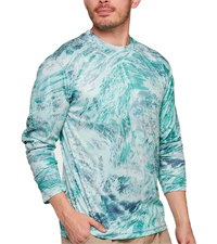 Realtree Aspect Teal Long Sleeve Shirt