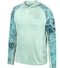 Realtree Aspect Teal Hoodie Shirt