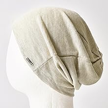 linen beanie summer hat lightweight chemo cap