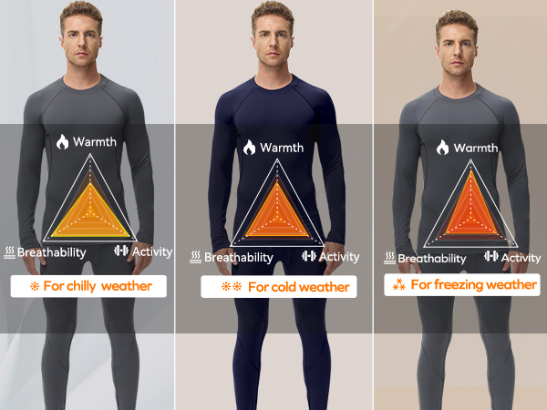 heated long johns for men