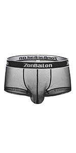 mesh see-through boxer briefs