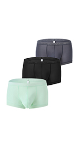 ice silk sheer men boxer briefs