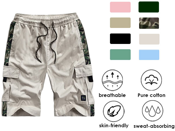 outdoor shorts mens elastic waist shorts outdoor shorts mens khaki fishing shorts sports shorts men