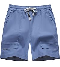 mens shorts casual green shorts for men cargo navy short for men boys outdoor shorts elastic waist