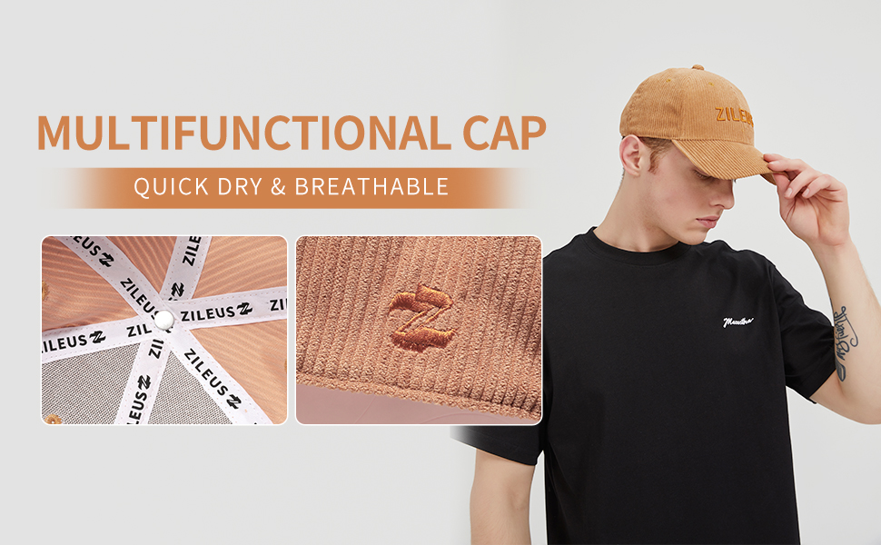 Adjusatable and Breathable baseball cap