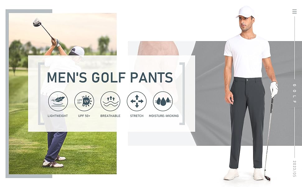 MENS GOLF PANTS