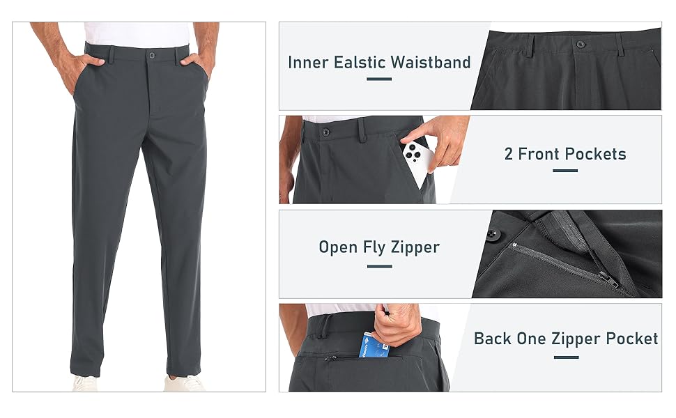 mens golf dress pants