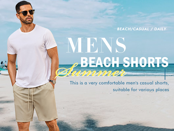 mens casual shorts