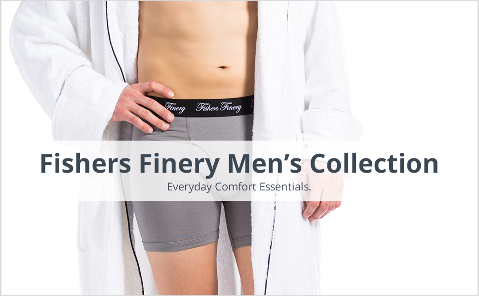 fishers finery mens boxer brief underwear