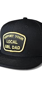 Girl Dad Hat, Happy Dad Hat, Dad Hats for Men, Mens Hat, Black Hat, Dad Gang, baseball hat