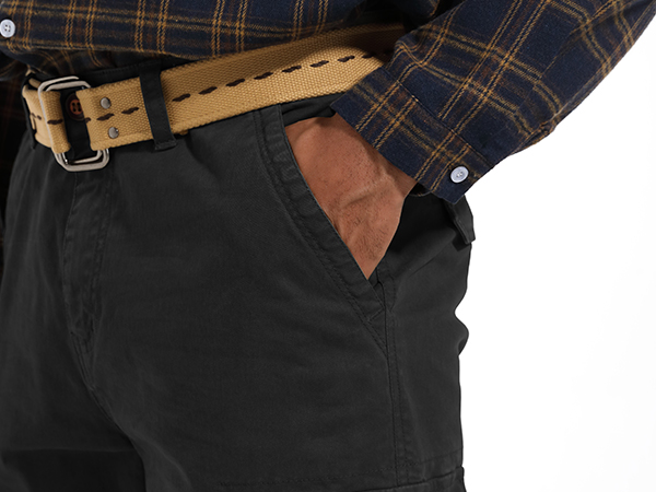 cargo pocket pants