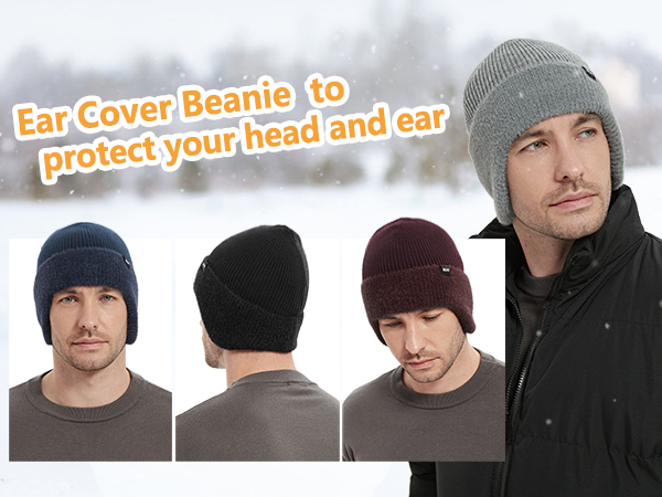 ear cover beanie