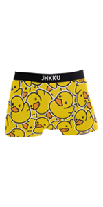 Yellow rubber ducky men''s boxer briefs