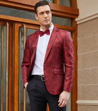 Paisley Floral Tuxedo